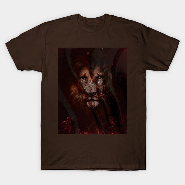 Vengeance Lion T-Shirt by Nour Abou Harb